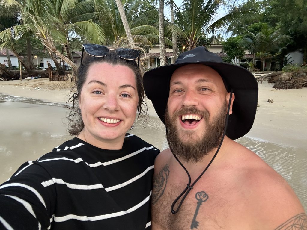 Traveling the world as a couple in Koh Kood, Thailand
